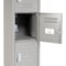 Global Industrial Six Tier Locker, 12x12, x12, 6 Door, Unassembled, Gray 652054GY - alternate 4
